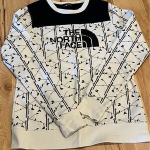The North Face “shoes over a line” sweatshirt size Med